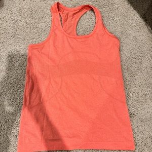 Lululemon swiftly tank 8 coral